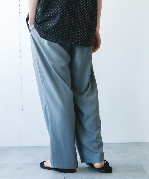 URBAN RESEARCH DOORS(アーバンリサーチドアーズ)の「トロピカルライク イージーパンツ(その他パンツ・メンズ・BLACK/BLUEGRAY/CHARCOAL・M/L)」の17枚目の写真