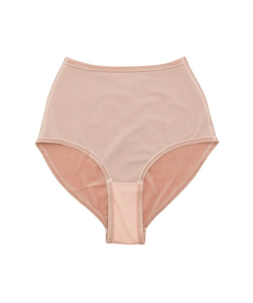 ADAM ET ROPE'（アダムエロペ）の「【SIMONE WILD】VELVET PANTY（ショーツ・レディース・チャコール/ベージュ/ライトグリーン/ピンク・F）」の13枚目の写真