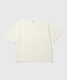 シアーボーダーニットTEE