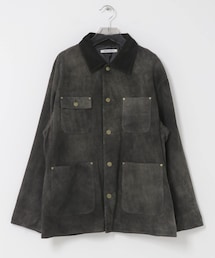 URBAN RESEARCH | SEVEN BY SEVEN　LEATHER M.CHORE COAT(テーラードジャケット)
