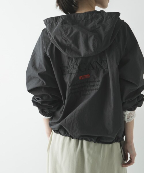 URBAN RESEARCH（アーバンリサーチ）の「『別注』La Hutte×URBAN RESEARCH　ナイロンブルゾン（ブルゾン・レディース・IVORY/BROWN/CHARCOAL・Free）」の16枚目の写真