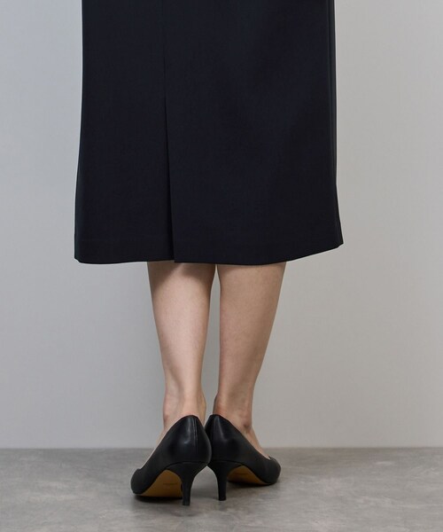 ROPE'（ロペ）の「トリアセダブルクロス ウエストコンシャスワンピース/イージーケア・セットアップ対応・25AW（ワンピース・レディース・ネイビー・36/38/40）」の19枚目の写真