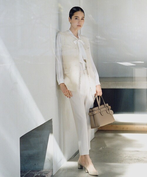 ROPE'（ロペ）の「【E'POR】A BAG Medium/通勤・26SS新型（ハンドバッグ・レディース・ブラック/ベージュ・F）」の10枚目の写真