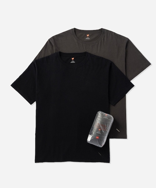 Saturdays NYC（サタデーズ ニューヨークシティ ）の「Hanes x Saturdays NYC Washed Cotton Short Sleeve T-Shirts 2P（Tシャツ/カットソー・レディース・ブラック/ホワイト・L/M/S/XL）」の18枚目の写真