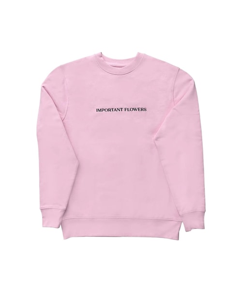 bonjour records（ボンジュールレコーズ）の「Important Flowers by Sofia Coppola/インポータント・フラワーズ Sweat（スウェット・レディース・ピンク・M/S/XS）」の6枚目の写真