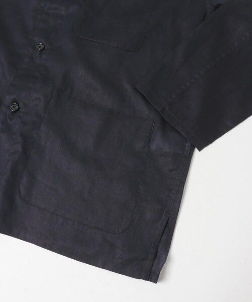URBAN RESEARCH DOORS(アーバンリサーチドアーズ)の「RA/LYO Sheer Shirts Jacket(テーラードジャケット・メンズ・NAVY/BLACK・M/L)」の17枚目の写真