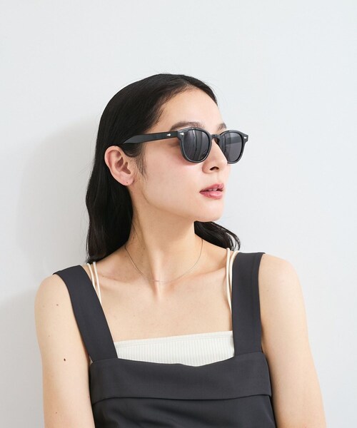 VIS（ビス）の「クリアフレームファッショングラス（サングラス・レディース・ブラック/グレー/ブラウン系/その他・F）」の7枚目の写真