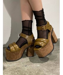 EMODA | パッファーバルキーシューズ(サンダル)