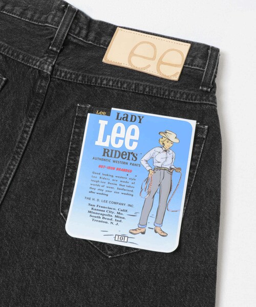 URBAN RESEARCH（アーバンリサーチ）の「『別注』Lee101×URBAN RESEARCH　 BAGGYPANTS（デニムパンツ・レディース・淡BLACK/BLACK・XS/S/M/L）」の13枚目の写真