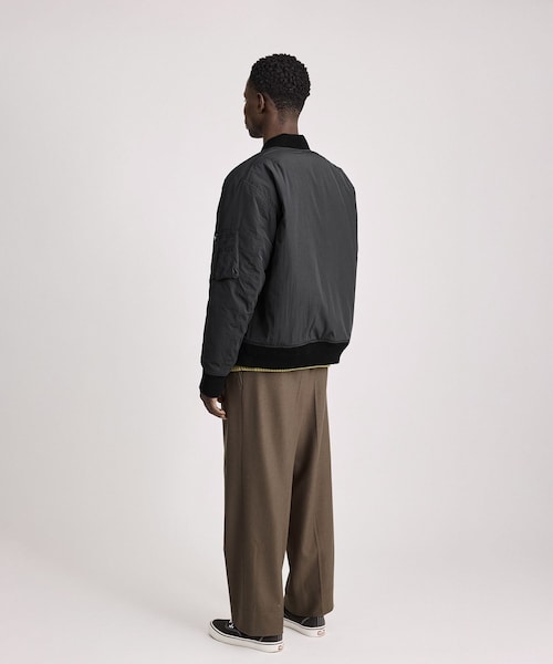 Saturdays NYC(サタデーズ ニューヨークシティ )の「Christo Bomber(ブルゾン・レディース・ブラック/ベージュ・L/M/S/XL)」の21枚目の写真