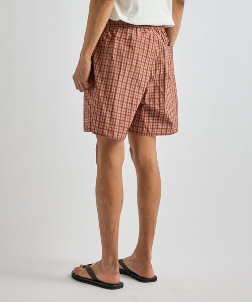 Saturdays NYC(サタデーズ ニューヨークシティ )の「Timothy Check Swim Short(その他パンツ・レディース・グリーン/レンガ・L/M/S/XL)」の21枚目の写真