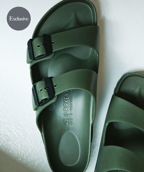 URBAN RESEARCH DOORS（アーバンリサーチドアーズ）の「BIRKENSTOCK　Exclusive Arizona SB EVA(R)（サンダル・メンズ・KHAKI/STONE COIN・41/42/43/44）」の2枚目の写真