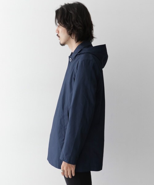 URBAN RESEARCH Sonny Label（アーバンリサーチサニーレーベル）の「撥水2WAYステンカラーコート（ステンカラーコート・メンズ・ベージュ/グレージュ/ネイビー・M/L）」の18枚目の写真