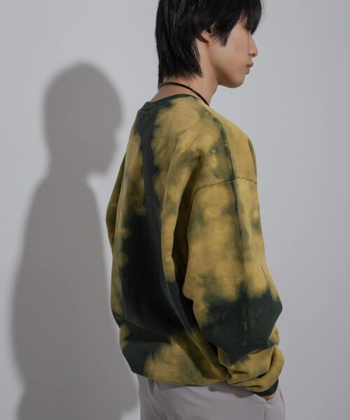 SENSE OF PLACE by URBAN RESEARCH（センスオブプレイスバイアーバンリサーチ）の「ブリーチクルーネックウェット（スウェット・メンズ・GREEN/BLACK/BURGUNDY・M/L）」の15枚目の写真