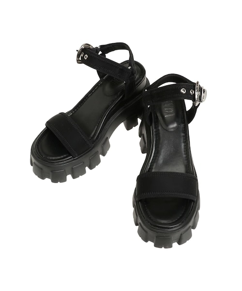 GYDA GDllic ボリュームソールサンダル GYDA サンダル 「WEB限定！！」GDmetallic ボリュームソール