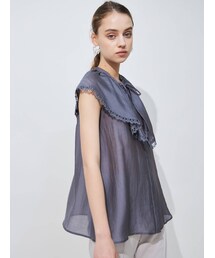 MERCURYDUO | ボリュームラッフルブラウス(シャツ/ブラウス)