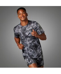 adidas | オウン ザ ラン 総柄プリント 半袖Tシャツ(トップス)