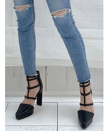 GYDA | グラディエーターパイソンミュール(パンプス)