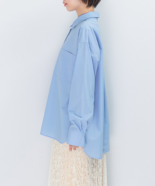 URBAN RESEARCH ROSSO（アーバンリサーチロッソ）の「マルチウェイデザインシャツ（シャツ/ブラウス・レディース・OFF/SAX・FREE）」の17枚目の写真