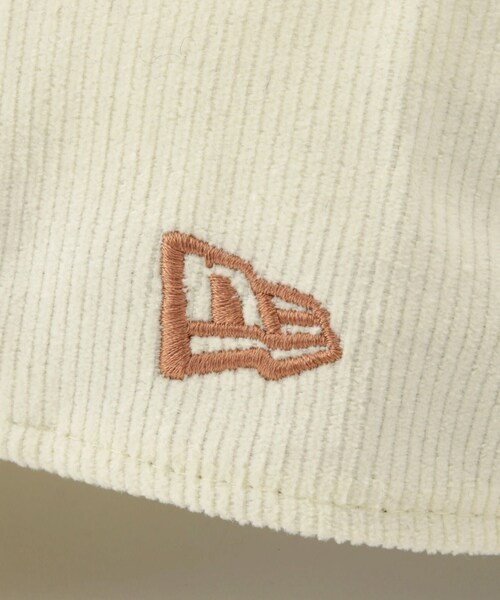 ROPE' PICNIC（ロペピクニック）の「【NEW ERA(R)/ニューエラ別注】920CS MICRO CORDUROYCAP/リンクコーデ（キャップ・レディース・オフホワイト/ブラウン/ネイビー・F）」の17枚目の写真