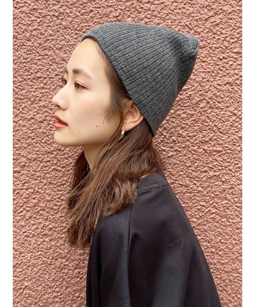 Ungrid（アングリッド）の「リブ編みニット帽（ニットキャップ