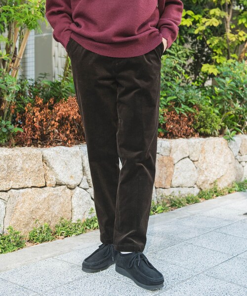 URBAN RESEARCH DOORS（アーバンリサーチドアーズ）の「『UR TECH』コーデュロイトラウザー（その他パンツ・メンズ・OFF/BROWN/CHARCOAL/NAVY・S/M/L/XL）」の3枚目の写真
