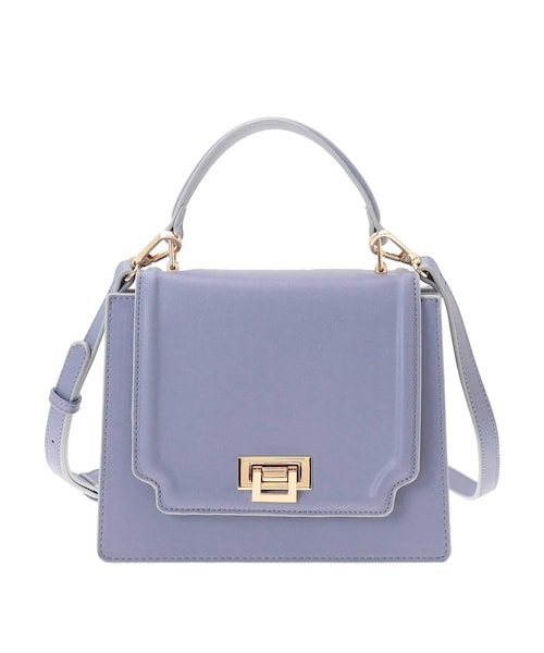 MERCURYDUO(マーキュリーデュオ)の「アコーディオンスクエアBAG(ハンドバッグ・レディース・アイボリー/ブラック/ベビーピンク/ブルー/ラベンダー/イエロー・F)」の3枚目の写真