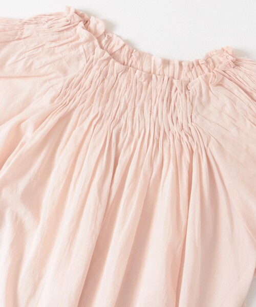 URBAN RESEARCH ROSSO（アーバンリサーチロッソ）の「TORRAZZO DONNA　インドコットンランダムタックブラウス（シャツ/ブラウス・レディース・BROWN/L.PINK/BLACK・FREE）」の18枚目の写真