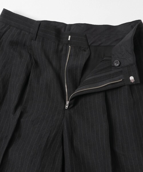 URBAN RESEARCH(アーバンリサーチ)の「new basic WOOL LINEN TROUSER(その他パンツ・メンズ・BK STRIPE/BLACK・M/L/XL)」の10枚目の写真