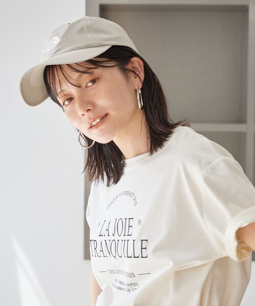 ROPE' PICNIC(ロペピクニック)の「【THE NORTH FACE/ザ・ノースフェイス】LONG BILL CAP(キャップ・レディース・ブラック/ベージュ・F)」の2枚目の写真