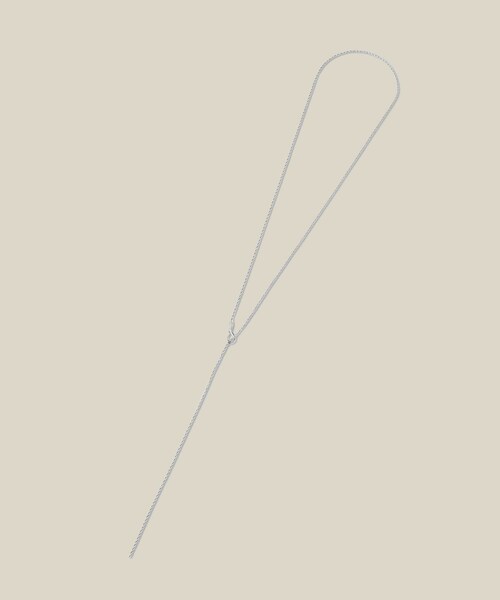 ROPE'（ロペ）の「ロープチェーンラリエット（ネックレス・レディース・ゴールド/シルバー・F）」の10枚目の写真
