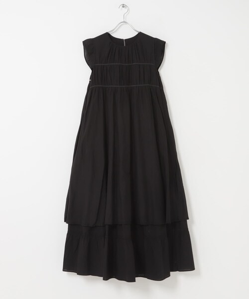 URBAN RESEARCH ROSSO（アーバンリサーチロッソ）の「インドコットンティアードワンピース（ワンピース・レディース・BLUE/BROWN/BLACK・Free）」の12枚目の写真