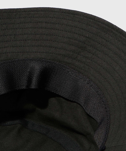 ADAM ET ROPE'（アダムエロペ）の「【KIJIMA TAKAYUKI/キジマ タカユキ】ORGANIC COTTON SERGE BUCKET HAT（ハット・メンズ・ブラック/キミドリ・F）」の10枚目の写真