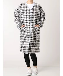 リバーシブルパイピングコート