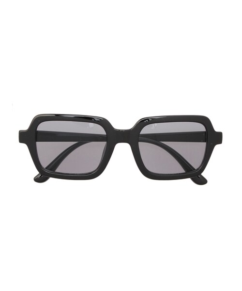 EVRIS（エヴリス）の「ワイドフレームサングラス（サングラス・レディース・ブラック/ブラウン・F）」の2枚目の写真