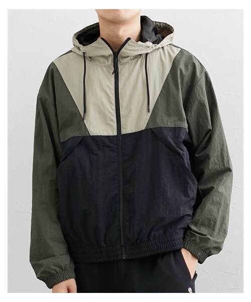 nissen（ニッセン）の「【INPEEBS】メッシュナイロンパーカー（ジャケット/アウター・メンズ・ブラック/カーキ・M/L/LL）」の5枚目の写真