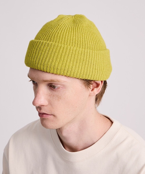 Saturdays NYC(サタデーズ ニューヨークシティ )の「SNYC Solid Beanie(ニットキャップ/ビーニー・レディース・ブラック/オリーブ/イエロー・F)」の16枚目の写真