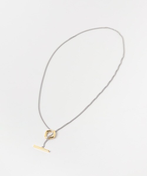 URBAN RESEARCH（アーバンリサーチ）の「TOM WOOD　Frame Pendant Duo（ネックレス・メンズ・S925・20.5）」の2枚目の写真