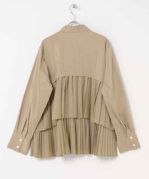 URBAN RESEARCH ROSSO（アーバンリサーチロッソ）の「ELENDEEK　PLEATS LAYERED SHIRTS（シャツ/ブラウス・レディース・O.WHT/BGE・Free）」の17枚目の写真