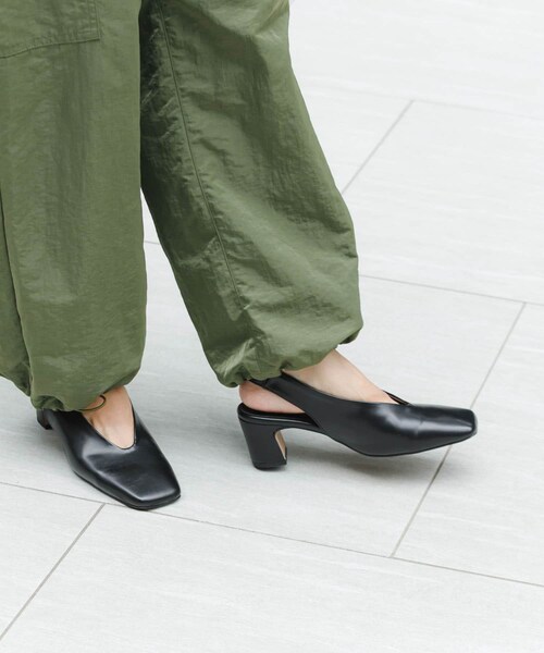 URBAN RESEARCH（アーバンリサーチ）の「『別注』『MADE IN JAPAN』 MILLIWM×URBAN RESEARCH　ヒールパンプス（パンプス・レディース・SILVER/BLACK/KHAKI・36/37/38）」の10枚目の写真