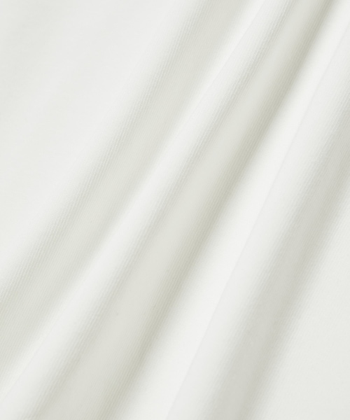 ADAM ET ROPE'（アダムエロペ）の「オーガニックベアキャミソール（キャミソール・レディース・ブラック/ホワイト・F）」の4枚目の写真