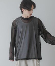 アソートシアーロングTシャツ