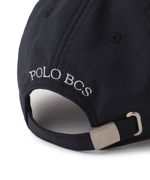 ROPE' PICNIC(ロペピクニック)の「【POLO BCS/ポロ ビーシーエス別注】サッカーストライプロゴ刺繍キャップ(キャップ・レディース・グレー系/キナリ/ネイビー・F)」の22枚目の写真