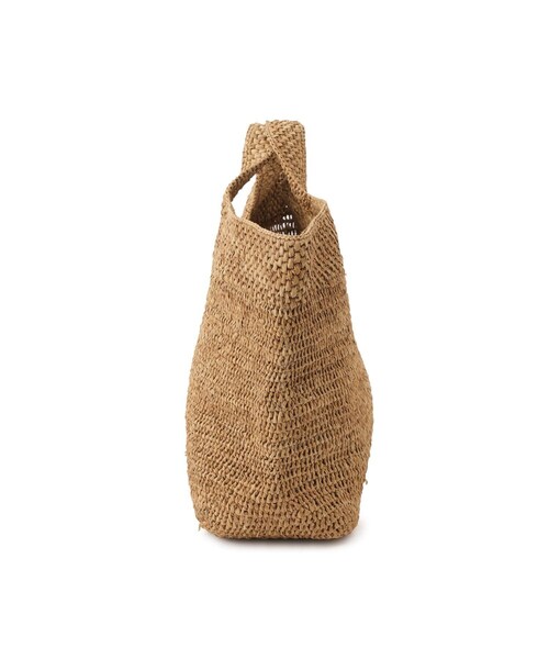 ADAM ET ROPE'（アダムエロペ）の「【J'aDoRe・店舗限定】【African Square（アフリカンスクエアー）】ラフィアかぎ編みバッグ（ハンドバッグ・レディース・ブラウン・F）」の8枚目の写真