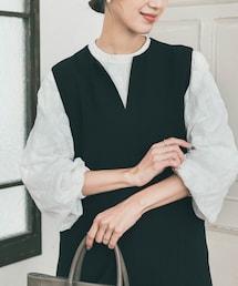 URBAN RESEARCH DOORS | フラワーオパールブラウス(シャツ/ブラウス)