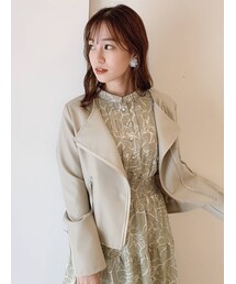 dazzlin | ベーシックライダースジャケット(テーラードジャケット)