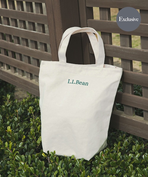 URBAN RESEARCH DOORS（アーバンリサーチドアーズ）の「『別注』L.L.Bean×DOORS　Shoulder Strap Tote M（ショルダーバッグ・レディース・Natural/Black/CarbonGray・one）」の3枚目の写真