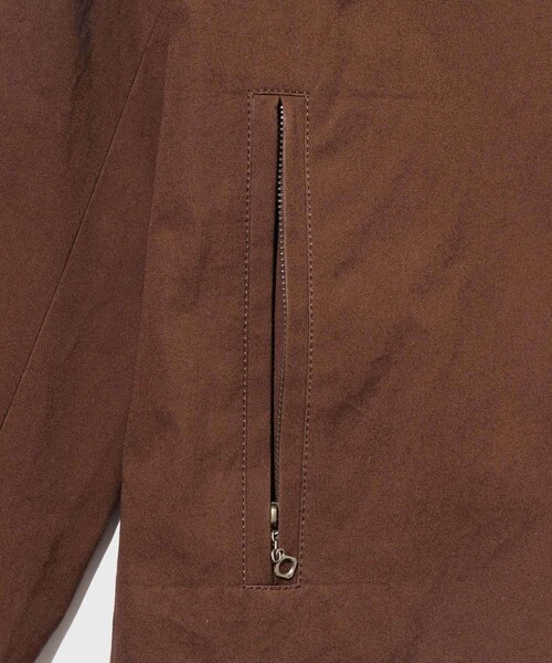 ADAM ET ROPE'(アダムエロペ)の「COATING PRINT TRACK JACKET(その他アウター・メンズ・ダークブラウン・L/M/S)」の10枚目の写真