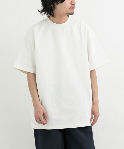 EKAL（エカル）の「『吸水速乾/UVカット』DRY OUT SHORT-SLEEVE T-SHIRTS（Tシャツ/カットソー・メンズ・ホワイト/ネイビー/サルチャ/ブラウンカーキ/ダークプラム・M/L）」の10枚目の写真