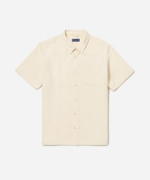 Bruce Double Layer Crinkle Short Sleeve Shirt